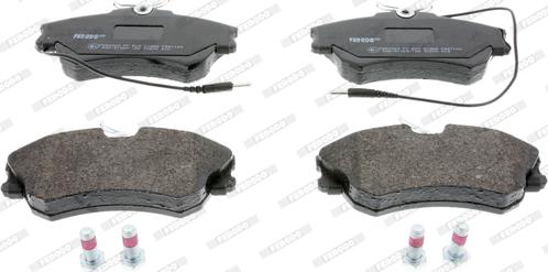 Ferodo FDB1124 - Brake Pad Set, disc brake www.autospares.lv