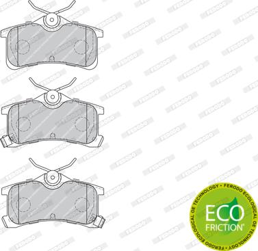 Ferodo FDB1895 - Brake Pad Set, disc brake www.autospares.lv