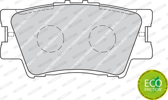 Ferodo FDB1892 - Bremžu uzliku kompl., Disku bremzes www.autospares.lv