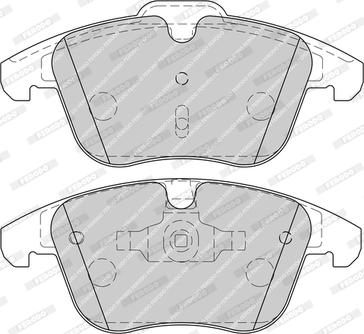 Ferodo FDB1897-D - Тормозные колодки, дисковые, комплект www.autospares.lv