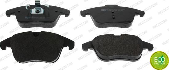 Ferodo FDB1897 - Brake Pad Set, disc brake www.autospares.lv