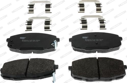 Ferodo FDB1869 - Brake Pad Set, disc brake www.autospares.lv