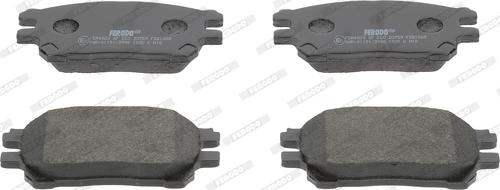 Ferodo FDB1868 - Brake Pad Set, disc brake www.autospares.lv