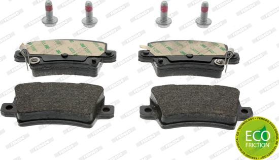 Ferodo FDB1862 - Brake Pad Set, disc brake www.autospares.lv