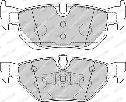 Ferodo FDB1807-D - Brake Pad Set, disc brake www.autospares.lv