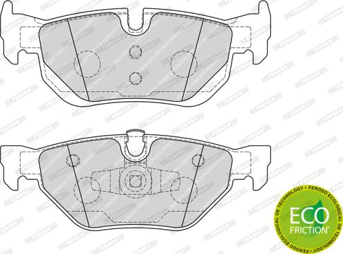 Ferodo FDB1807 - Brake Pad Set, disc brake www.autospares.lv