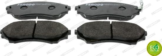 Ferodo FDB1817 - Brake Pad Set, disc brake www.autospares.lv