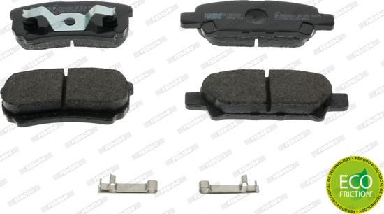 Ferodo FDB1839 - Brake Pad Set, disc brake www.autospares.lv