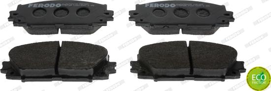 Ferodo FDB1829 - Тормозные колодки, дисковые, комплект www.autospares.lv