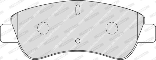 Ferodo FDB1399 - Brake Pad Set, disc brake www.autospares.lv