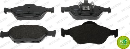 Ferodo FDB1394 - Brake Pad Set, disc brake www.autospares.lv