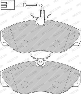 Ferodo FDB1396 - Bremžu uzliku kompl., Disku bremzes www.autospares.lv