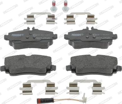 Ferodo FDB1356 - Brake Pad Set, disc brake autospares.lv