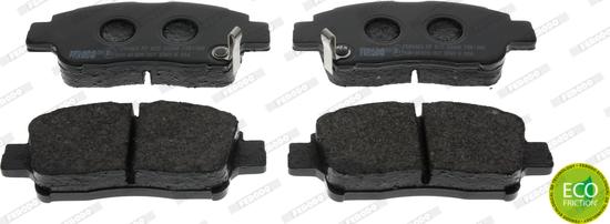 Ferodo FDB1368 - Brake Pad Set, disc brake www.autospares.lv