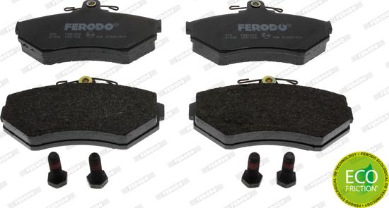 Ferodo FDB1312 - Brake Pad Set, disc brake www.autospares.lv