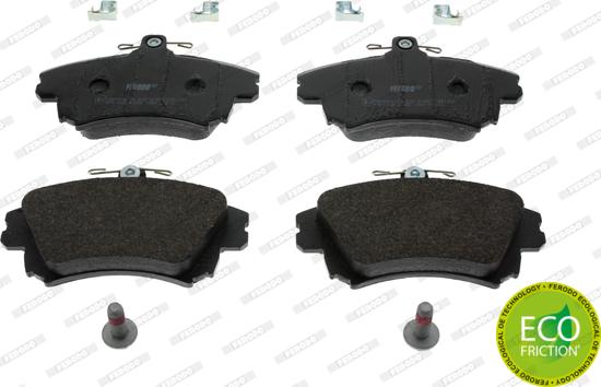 Ferodo FDB1384 - Brake Pad Set, disc brake www.autospares.lv