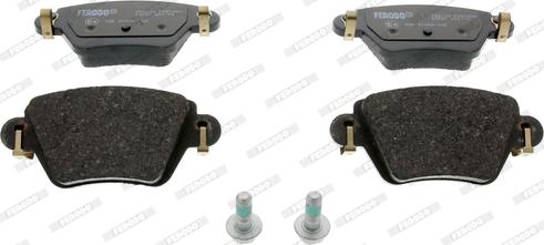 Ferodo FDB1380 - Brake Pad Set, disc brake www.autospares.lv