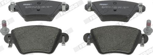 Ferodo FDB1380 - Brake Pad Set, disc brake www.autospares.lv