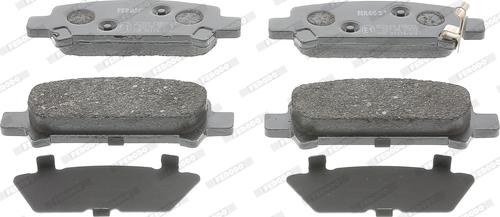 Ferodo FDB1333 - Brake Pad Set, disc brake www.autospares.lv