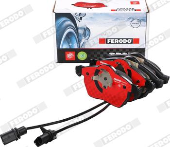 Ferodo FDB1323-S - Bremžu uzliku kompl., Disku bremzes www.autospares.lv