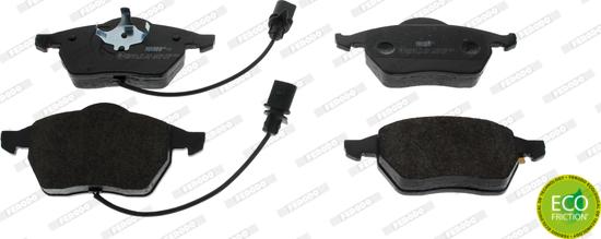 Ferodo FDB1323 - Brake Pad Set, disc brake www.autospares.lv