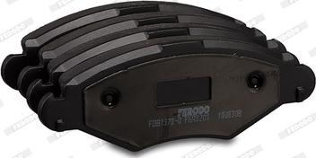 Ferodo FDB1378-D - Тормозные колодки, дисковые, комплект www.autospares.lv