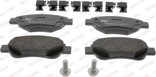 Ferodo FDB1790G - Brake Pad Set, disc brake www.autospares.lv