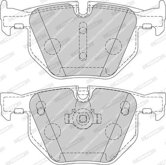 Ferodo FDB1748-D - Bremžu uzliku kompl., Disku bremzes www.autospares.lv