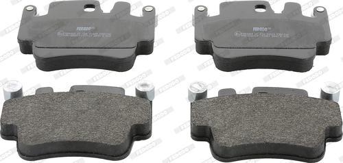 Ferodo FDB1742 - Brake Pad Set, disc brake www.autospares.lv