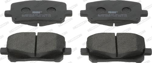 Ferodo FDB1752 - Brake Pad Set, disc brake www.autospares.lv