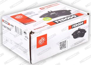 Ferodo FDB1766-D - Тормозные колодки, дисковые, комплект www.autospares.lv