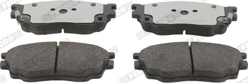 Ferodo FDB1707 - Brake Pad Set, disc brake www.autospares.lv