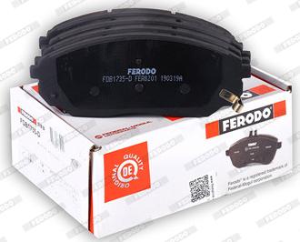 Ferodo FDB1735-D - Bremžu uzliku kompl., Disku bremzes www.autospares.lv