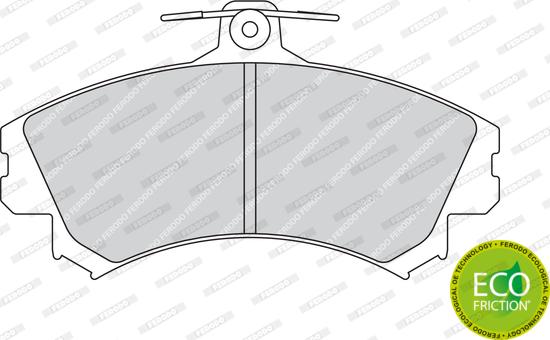 Ferodo FDB1738 - Bremžu uzliku kompl., Disku bremzes autospares.lv