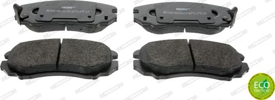 Ferodo FDB1733 - Тормозные колодки, дисковые, комплект www.autospares.lv