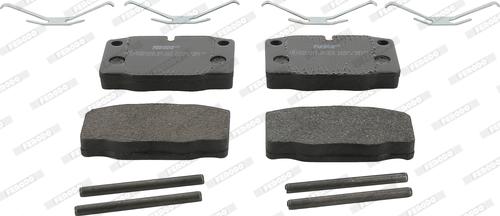 Ferodo FDB173 - Brake Pad Set, disc brake www.autospares.lv