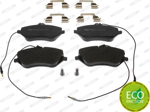 Ferodo FDB1726 - Brake Pad Set, disc brake www.autospares.lv