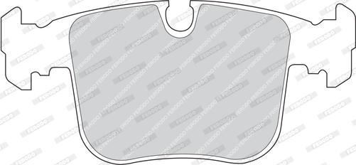 Ferodo FDB856 - Brake Pad Set, disc brake www.autospares.lv