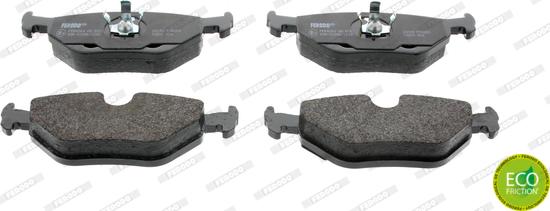 Ferodo FDB850 - Brake Pad Set, disc brake www.autospares.lv