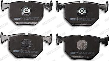 Ferodo FDB857 - Brake Pad Set, disc brake www.autospares.lv