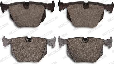 Ferodo FDB857 - Brake Pad Set, disc brake www.autospares.lv