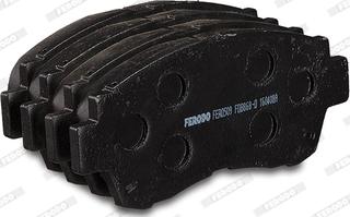 Ferodo FDB868-D - Тормозные колодки, дисковые, комплект www.autospares.lv