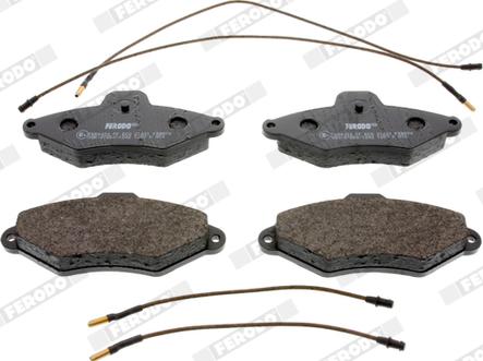 Ferodo FDB874 - Brake Pad Set, disc brake www.autospares.lv