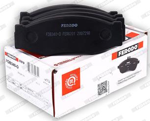 Ferodo FDB340-D - Bremžu uzliku kompl., Disku bremzes www.autospares.lv