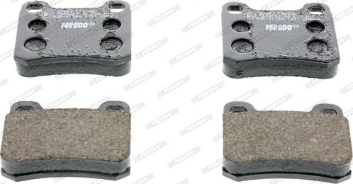 Ferodo FDB328 - Brake Pad Set, disc brake www.autospares.lv