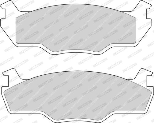 Ferodo FDB209 - Brake Pad Set, disc brake www.autospares.lv