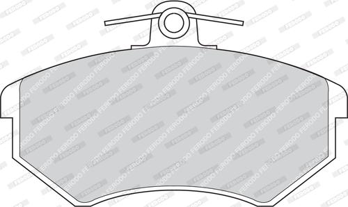 Ferodo FDB211 - Brake Pad Set, disc brake www.autospares.lv