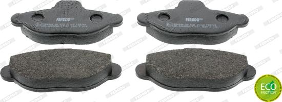 Ferodo FDB749 - Brake Pad Set, disc brake www.autospares.lv