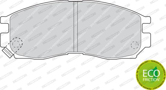 Ferodo FDB764 - Brake Pad Set, disc brake www.autospares.lv