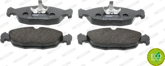 Ferodo FDB732 - Brake Pad Set, disc brake www.autospares.lv